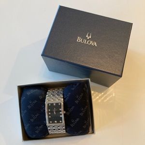 Bulova women’s watch in silver